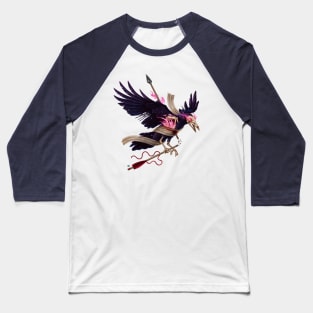 The undead crow Baseball T-Shirt